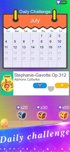 Rhythm Tiles 3:PvP Piano Games Tangkapan skrin 3