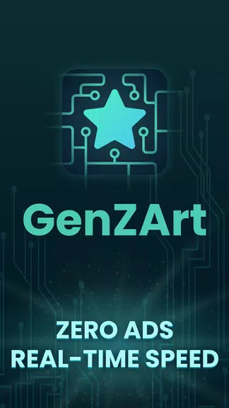 GenZArt: Fast AI Art Generator Tangkapan skrin 0