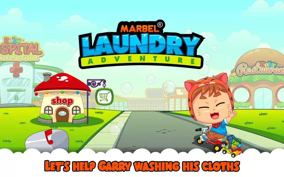 Marbel Laundry - Kids Game Tangkapan skrin 0