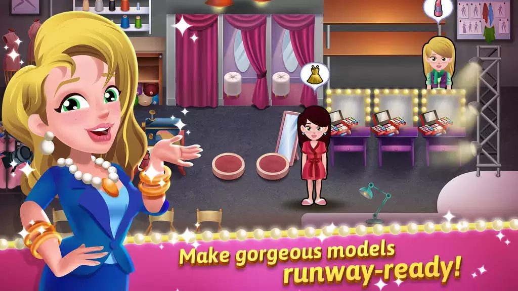 Model Salon Dash: Fashion Game 螢幕截圖 0