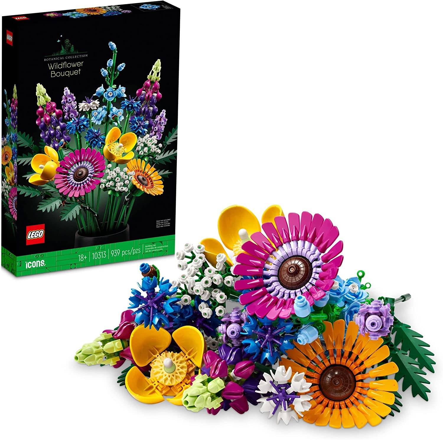 LEGO Botanical Artipisyal na Wildflower Bouquet