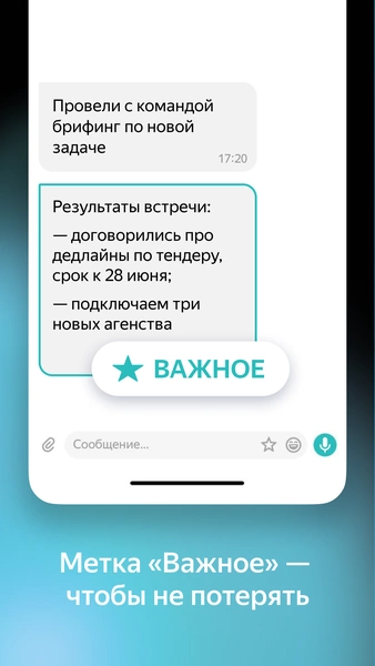 Yandex Messenger (Beta) Schermafbeelding 3