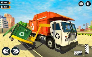 Real Garbage Truck Simulator 螢幕截圖 2