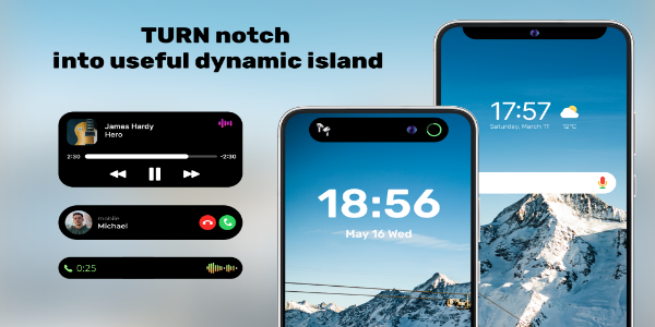 Dynamic Island - OS Notch স্ক্রিনশট 0