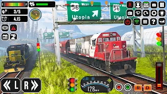 Train Driving - Train Games 3D Ảnh chụp màn hình 1