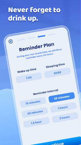 Water Reminder - Drink Tracker Captura de tela 3