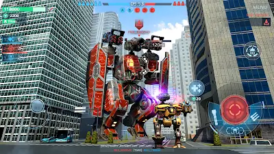 War Robots Multiplayer Battles स्क्रीनशॉट 0