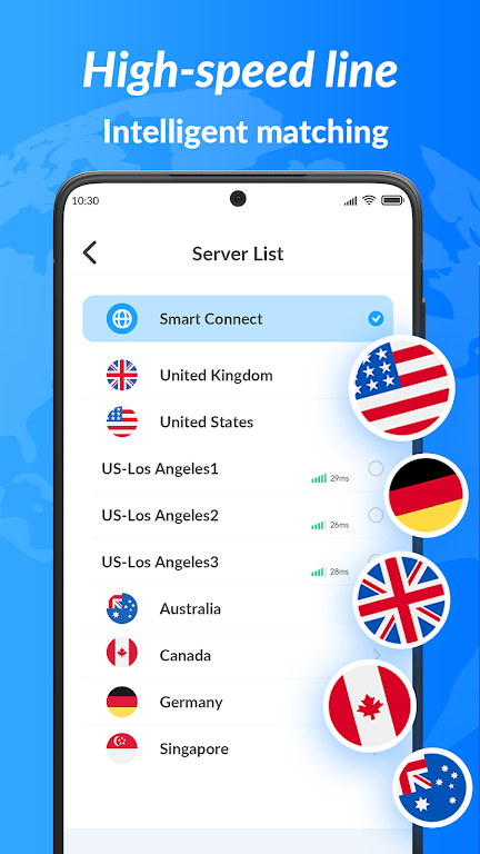 SpeedyLink: Secure VPN Proxy スクリーンショット 2