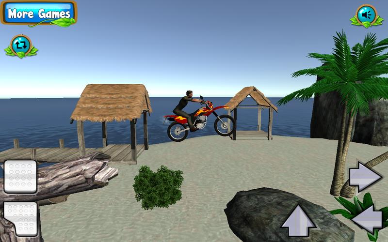Bike Tricks: Hawaii Trails Скриншот 0
