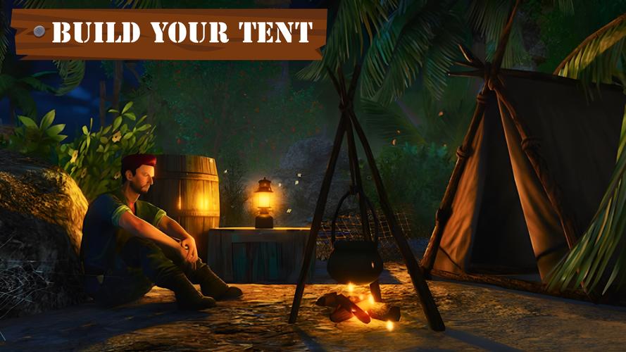 Island Jungle- Survival Games 스크린샷 1