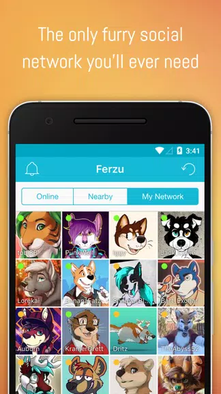 FERZU - Furries Social Network 螢幕截圖 0