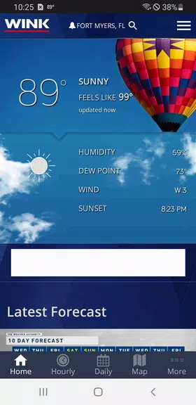 WINK Weather Ekran Görüntüsü 1