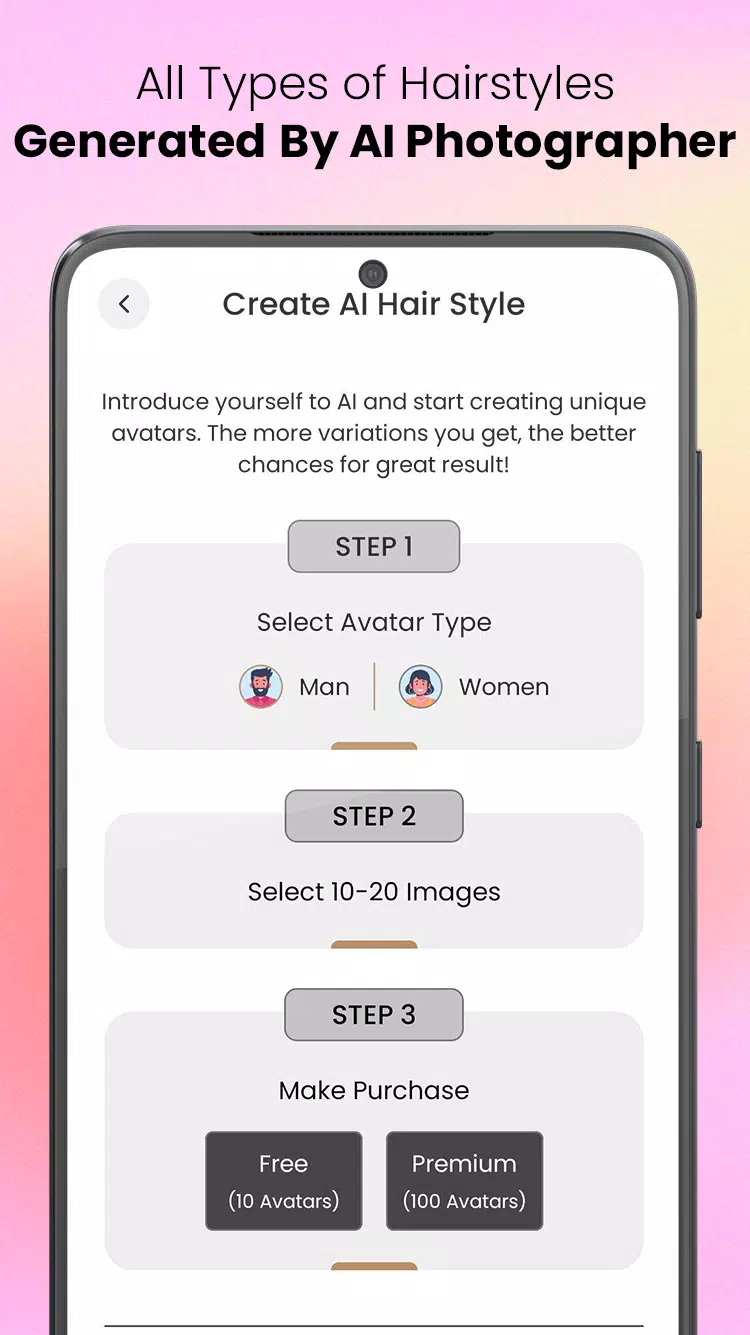 CutAI - AI Hair Style Changer Capture d'écran 3