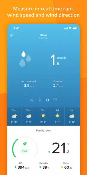 Netatmo Weather ဖန်သားပြင်ဓာတ်ပုံ 2