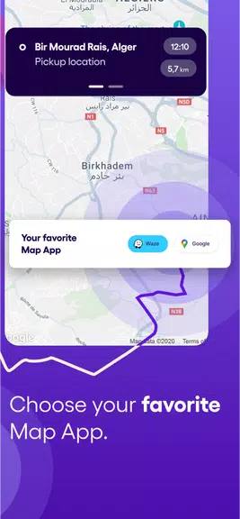 Yassir Driver : Partner app Schermafbeelding 1