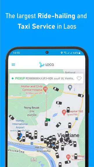 LOCA - Lao Taxi & Super App Ảnh chụp màn hình 1