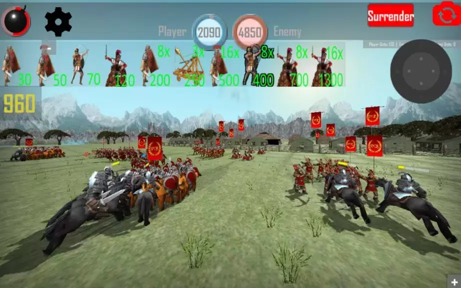 Schermata Roman Empire Republic Age RTS 1