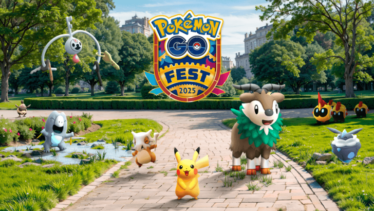 Pokémon Go Fest 2025 em Osaka, Paris e Jersey City neste verão