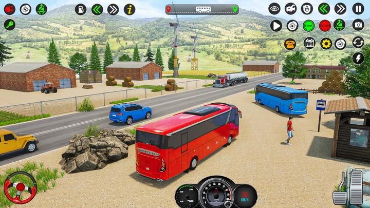 Offroad Bus Driving Simulator Ảnh chụp màn hình 1