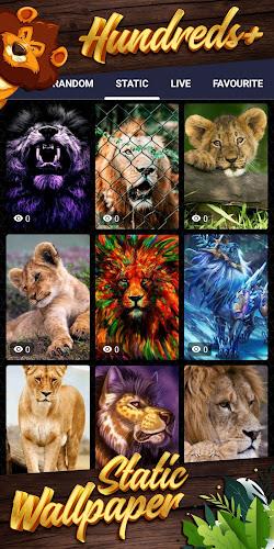 lion background Скриншот 3