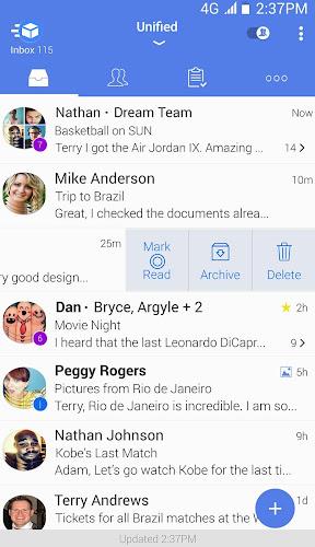 Schermata Type App mail - email app 2