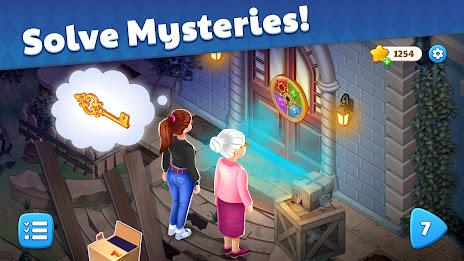 Mansion Mystery : Match 3 Game ภาพหน้าจอ 1