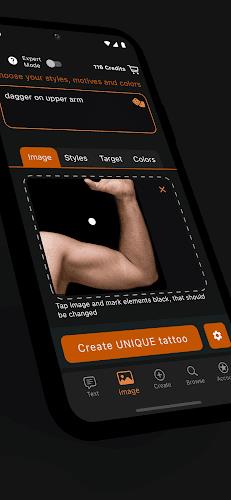 AI Tattoos - Tattoo Maker ภาพหน้าจอ 1