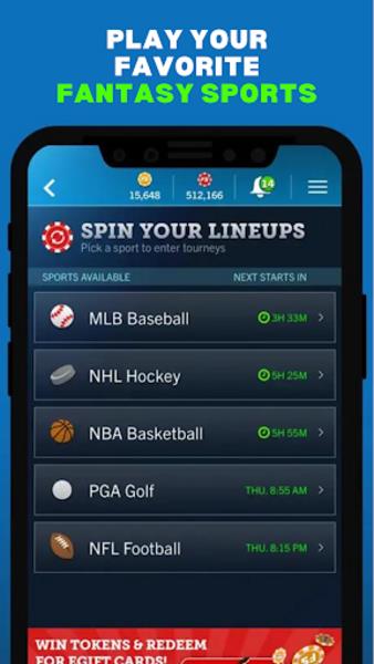 FantasySpin ภาพหน้าจอ 2