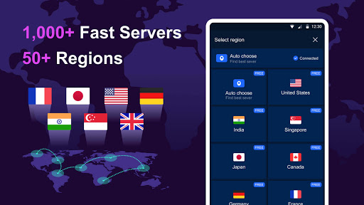 VPN Master - fast proxy VPN 螢幕截圖 2