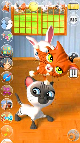 Talking 3 Friends Cats & Bunny应用截图第1张