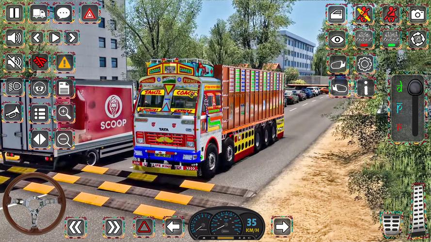 Truck Simulator: Lorry games Ekran Görüntüsü 0