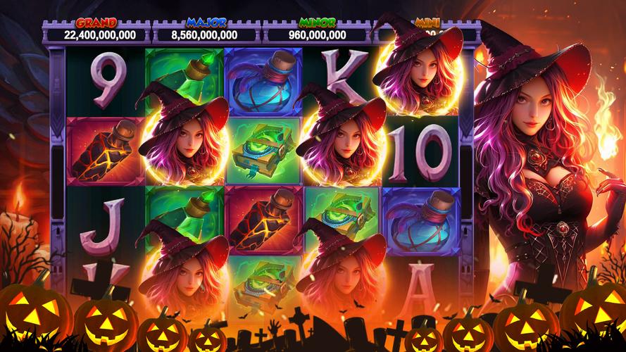 Vegas Casino: Witch Slots स्क्रीनशॉट 0