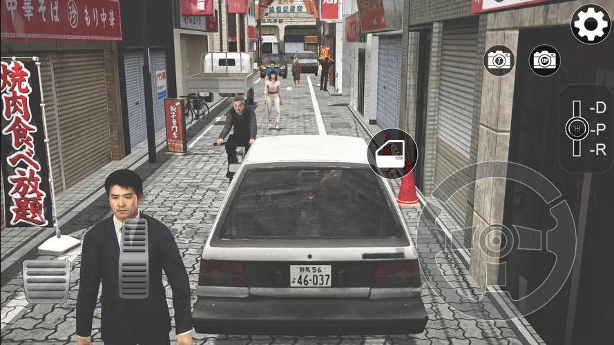 Tokyo Narrow Driving Escape 3D Ảnh chụp màn hình 1