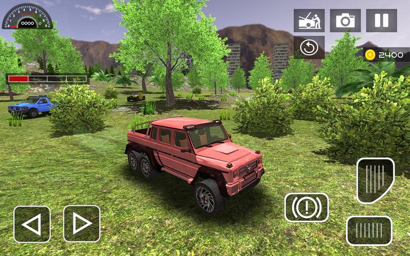 6x6 Truck Offroad Driving Sim ภาพหน้าจอ 0