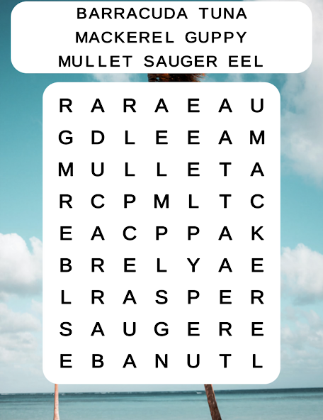Word Search - Puzzle Game Mod स्क्रीनशॉट 0