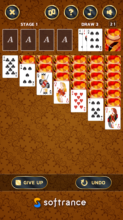 Klondike Solitaire - Free Playing Card Game Ekran Görüntüsü 0