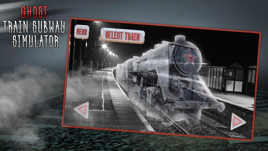 Ghost Train Subway Simulator Captura de tela 0