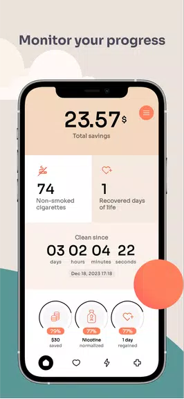 Quit Smoking, Smoke-free Flamy Captura de pantalla 1