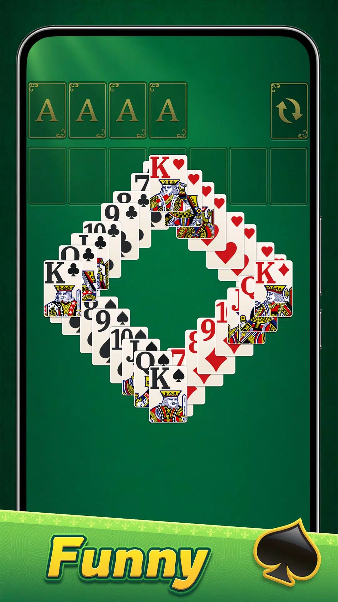 Schermata Classic Solitaire: Regal Card 2