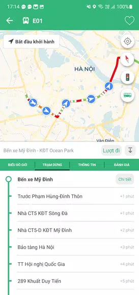 Schermata BusMap Hà Nội 2