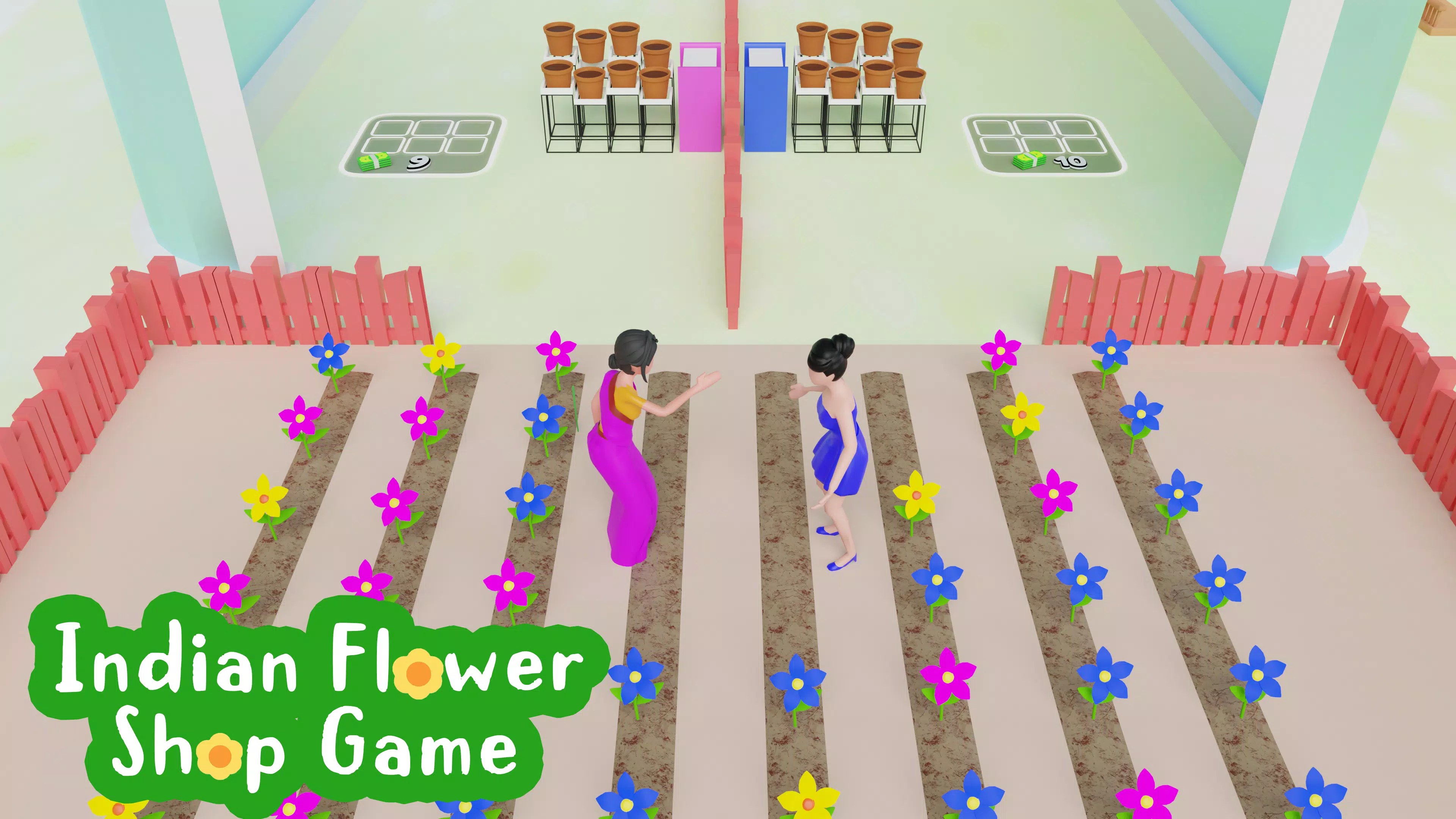 Miss Florist -Flower Shop Game Скриншот 1