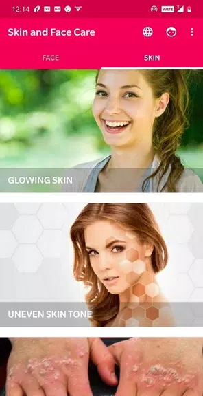 Skin and Face Care - acne, fai স্ক্রিনশট 2