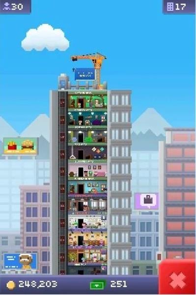 Tiny Tower Mod Captura de pantalla 0