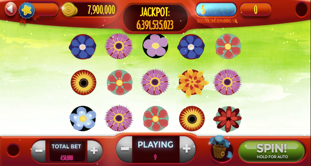 Flowers-Slot Machine Zrzut ekranu 0