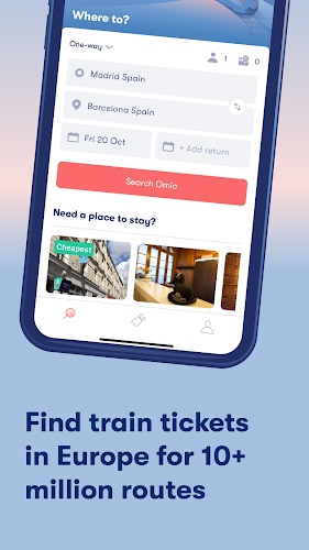 Omio: Train and bus travel app Schermafbeelding 3