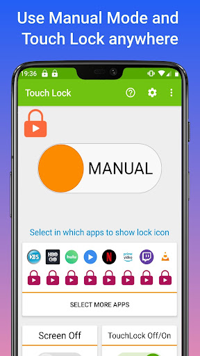 Touch Lock - Screen lock 螢幕截圖 0