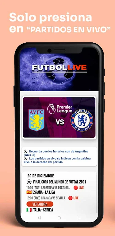 Futbol Live Schermafbeelding 3