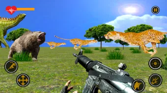 Animal Safari Hunter:Dino Shooter Free Zrzut ekranu 1