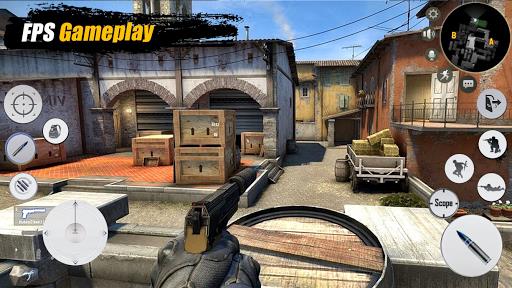 FPS Gun Games : Offline Gun Game Gun Shooting Game Capture d'écran 1