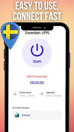 Schermata Sweden VPN 1